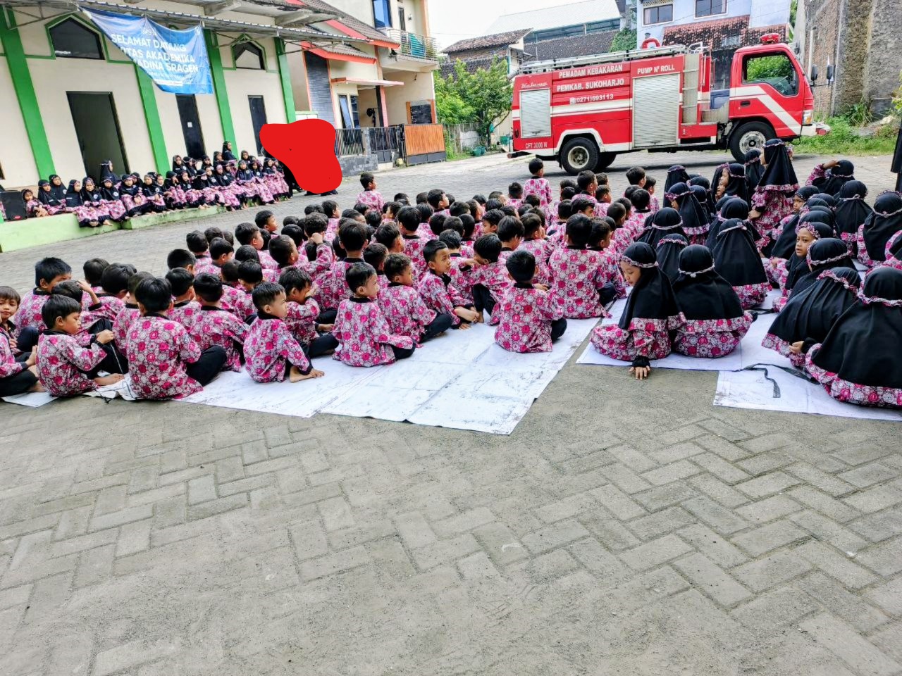 Belajar Profesi bersama Pemadam Kebakaran